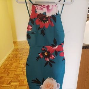 Beautiful peplum floral dress from asos